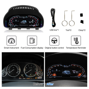 Panel de instrumentos digital LCD de 12,3 "para BMW 5 6 7 Series GT F07 F10 F11 F18 F06 F12 F13 F01 F02 F03 X3 F25 X4 F26 X5 F15 X6 <span class=keywords><strong>F16</strong></span> - Product Image 3