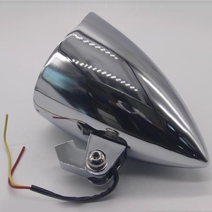 Phares de phare de moto en gros d'usine pour Harley Sportster Dyna FX Softail Chrome Billet personnalisé - Product Image 2