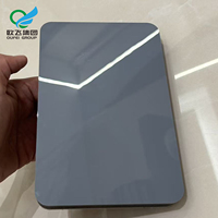 Panneau en mousse co-extrudée en PVC haute brillance, feuille de plastique imperméable pour décoration intérieure