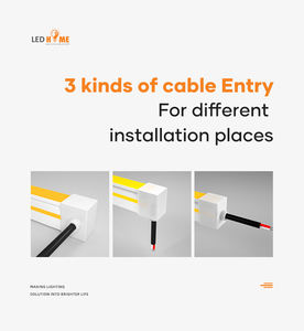 Ct neon בהיר dc12v 24v Flex ip68 ip65 ip67 ניאון Flex אור rgb עמיד למים הוביל נייר קרטון מותאם אישית 90 אור המשטרה הוביל הביתה - Product Image 3