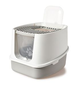 Caja de arena <span class=keywords><strong>para</strong></span> gatos completamente cerrada, bandeja sanitaria antisalpicaduras, suministros de limpieza <span class=keywords><strong>para</strong></span> gatos, <span class=keywords><strong>arenero</strong></span> <span class=keywords><strong>para</strong></span> gatos - Product Image 2