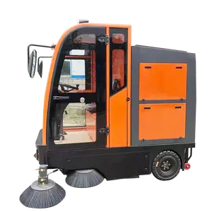 Vassoura automática DM-2100 para piso de estrada, equipamento de varredura a seco e a água, de qualidade premium