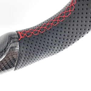 Volante de Fibra de Carbono Real para Subaru WRX <span class=keywords><strong>STI</strong></span> 2015 2016 2017 2018 2019 2020 2021 <span class=keywords><strong>2022</strong></span>, Excelente Volante - Product Image 4