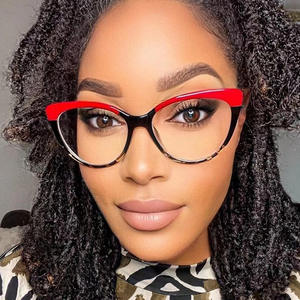 5018 <span class=keywords><strong>Top</strong></span> <span class=keywords><strong>2022</strong></span> Lunettes de vue œil de chat, lunettes optiques, verres bloquant la lumière bleue, anti-reflets, transparentes, monture de lunettes d'ordinateur - Product Image 1