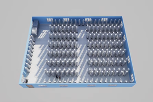 Sistema de torre vertical hidropónica de riego por goteo comercial para cultivar verduras y plantas - Product Image 2