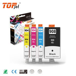 <span class=keywords><strong>Cartouche</strong></span> d'<span class=keywords><strong>encre</strong></span> couleur compatible Topjet 904XL 908XL pour imprimante jet d'<span class=keywords><strong>encre</strong></span> <span class=keywords><strong>HP</strong></span> HP904 HP908 <span class=keywords><strong>OfficeJet</strong></span> <span class=keywords><strong>Pro</strong></span> <span class=keywords><strong>6970</strong></span> 6960 - Product Image 1
