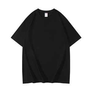 100% coton 280g <span class=keywords><strong>Logo</strong></span> de <span class=keywords><strong>marque</strong></span> imprimé lourd grande taille T-shirts décontractés T-shirt personnalisé T-shirt pour hommes - Product Image 3