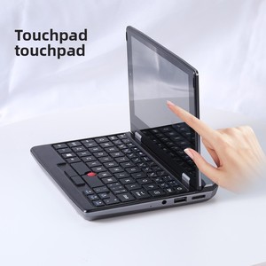 2025 Neues 7-Zoll-Mini-Notebook Leichter tragbarer Business-Laptop <span class=keywords><strong>Intel</strong></span>-Prozessor Englische Tastatur Touchscreen Metall auf Lager - Product Image 2