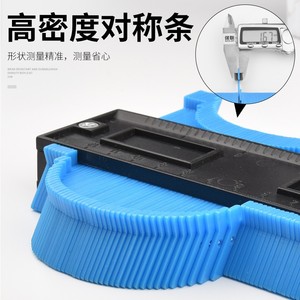 Jauge de contour Baolian en plastique de 12 pouces pour la mesure des carreaux et de la menuiserie - Product Image 3