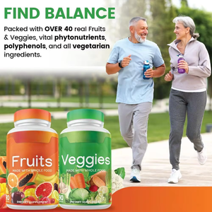 Cápsulas de Suplemento de Frutas y Verduras OEM, Más de 40 Frutas y Verduras Diferentes, Superalimentos Integrales, Alto Contenido de Betacaroteno, 90 Unidades - Product Image 5