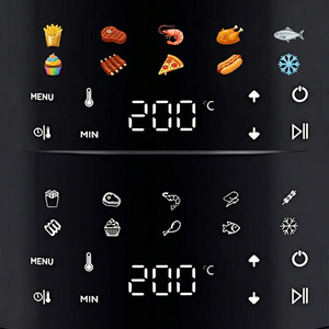 Four électrique multifonctionnel numérique à écran tactile <span class=keywords><strong>4L</strong></span> 4.5L, <span class=keywords><strong>friteuse</strong></span> à air sans huile grande capacité pour usage hôtelier - Product Image 6