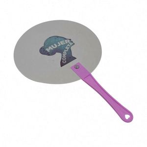 Factory Wholesale Promotion <b>Gift</b> Custom Portable Plastic PP Hand Fan With Cheap Price - Product Image 3