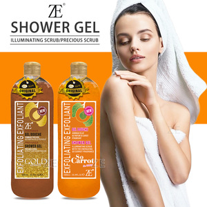 Produits de Soin DRMEINAIER, Gel Douche Éclaircissant Bio Extra 1000ml, Hydratant et Blanchissant, Crème de Douche Corps Citron Doré - Product Image 6