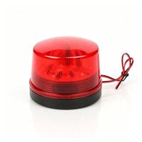 Luz Estroboscópica LED de Emergencia para Tráfico, 12-24V CC, Material de PC, Luz de Alarma Intermitente para Sistema de Advertencia de Seguridad