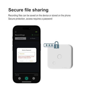 Grabadora de Voz Inteligente OEM Personalizada de 64 GB, Conexión Inalámbrica BT, Reproductor de Audio Digital para Entrevistas - Product Image 2