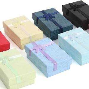 กล่องเครื่องประดับแข็งแรง ทนทาน ผลิตจากวัสดุรีไซเคิล บุด้วยฟองน้ำ ขนาด 5x8 ซม. ขายตรงจากโรงงาน สำหรับแหวน ต่างหู ตุ้มหู - Product Image 2