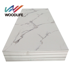 Panneau mural SPC PVC pour salon, aspect marbre, surface imitation roche, décor imperméable, WPC Aku PVC, pierre polie, PVC marbre - Product Image 4