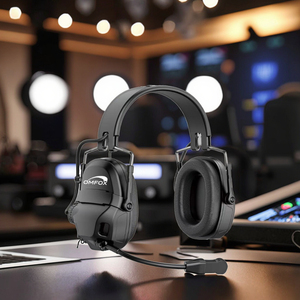 Auriculares inalámbricos sobre la oreja Cancelación activa de ruido Sonido de alta fidelidad 40H Tiempo de reproducción Auriculares plegables para juegos para viajes de trabajo - Product Image 3