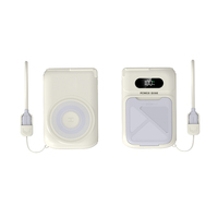 Batterie externe magnétique portable 10000 mAh, chargeur mural, charge rapide sans fil pour téléphone, montre, écouteurs