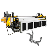 Automobile Industry Pipe Bending Machine 4 Axis 2 Stacks Servo System High Quality Metal Molds for 63mm Steel CNC Tube Bender