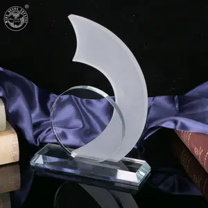 Prix de Cristal Gravé Trophée Cadeau MH-J0986