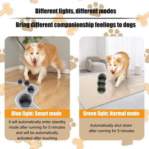 Electric Small Pet Training <b>Interactive</b> <b>Toy</b> Smart Bouncing Ball for Dogs Automatic Rolling Jump Silicone <b>Cat</b> Ball - Product Image 5