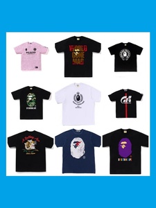 เสื้อยืดคอกลมสไตล์ญี่ปุ่น แบรนด์แฟชั่น Ba International ร่วมแบรนด์กับ Co-branded ลายพรางปัก ดูดซับความชื้น ทรงหลวม ผ้าเนื้อดี - Product Image 5