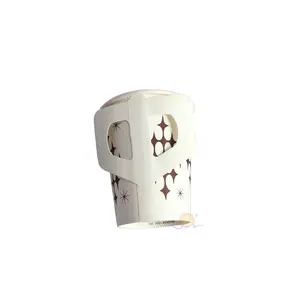 Tasses en papier de café jetables, avec poignée, pièces, nouveau design