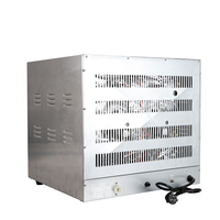 Four à convection électrique commercial 4 plateaux pour boulangerie, pizza, pain, poulet - Équipement de rôtissage