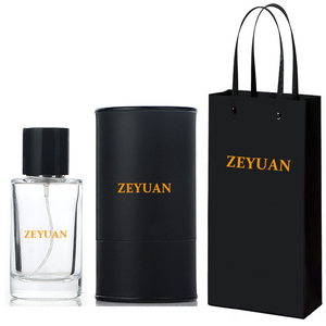 กล่องของขวัญสุดหรูแบบกำหนดเอง บรรจุภัณฑ์ขวดน้ำหอมทรงกระบอกใส ขนาด 30 มล. 50 มล. 100 มล. พร้อมฝาแม่เหล็ก - Product Image 3