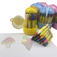 Ensemble de crayons de couleur premium personnalisés non toxiques et lisses pour enfants, cadeau pour la peinture, le dessin, le croquis et la coloration