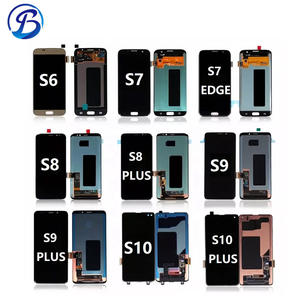 Módulo de pantalla Super AMOLED Original de pantalla táctil para <span class=keywords><strong>Samsung</strong></span> Galaxy S6 S7 S7 Edge S8 S8 Plus S9 S9 Plus S10 S10 Plus con quemaduras - Product Image 1