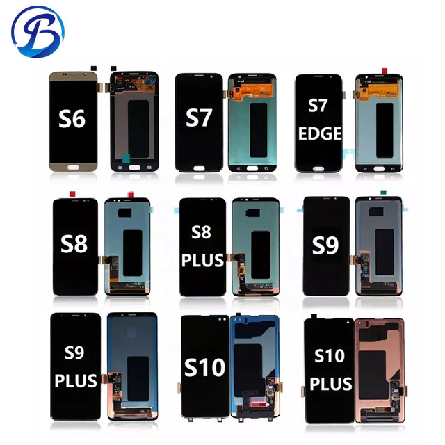 Touch Screen Original Super AMOLED Display Module for samsung Galaxy S6 S7 S7 Edge S8 S8 Plus S9 S9 Plus S10 S10 Plus With Burns