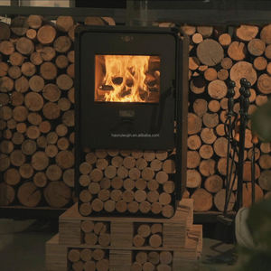 เตาผิงโลหะผสมไม้ที่ทันสมัยและประหยัดพลังงานสำหรับใช้ภายในอาคาร ห้องนั่งเล่น และการให้ความร้อนในวิลล่า - Product Image 6