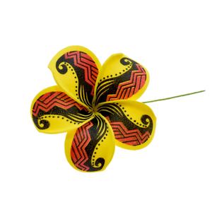 Accesorios para el cabello estilo playero, palo <span class=keywords><strong>de</strong></span> espuma con <span class=keywords><strong>flor</strong></span> <span class=keywords><strong>de</strong></span> Frangipani para el pelo, para vacaciones, fiesta <span class=keywords><strong>de</strong></span> boda - Product Image 4