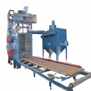 Ván KHUÔN NHÔM q3140đi qua máy phun bi để làm sạch bề mặt các bộ phận kết cấu kim loại - Product Image 6