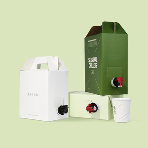 กล่องใส่กาแฟแบบใช้แล้วทิ้งกล่องใส่กาแฟแบบใช้แล้วทิ้งทนทานต่อการ2L โลโก้/3L/5L - Product Image 4