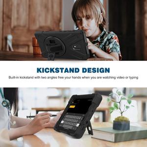 Étui de tablette robuste antichoc pour Samsung Galaxy Tab Active 5, housse de tablette hybride résistante avec sangle de transport à la main ou à l'épaule - Product Image 6