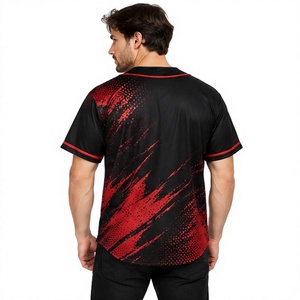 Uniforme Deportivo Personalizado al por Mayor, Jersey de Béisbol con Bloques de Color para Hombres, Mujeres y Jóvenes, Fabricación OEM - Product Image 4