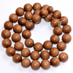 Perles de bois de santal-bouddhisme/108 perles/perles de mala chinois - Product Image 1