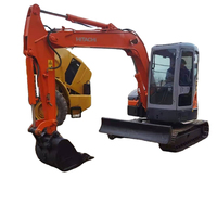 Gebrauchte ZX55 Mini bagger Hitachi Gebrauchte ZX55 Mini bagger zum Verkauf von gebrauchten ZX55 Mini bagger zum günstigen Preis