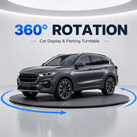 Plateforme tournante électrique pour véhicules, équipement de stationnement rotatif à 360 degrés pour centre d'exposition