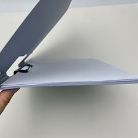 Organizador de Archivos Multicolor Tipo Flip con Clip Metálico Resistente, Tablero de Almacenamiento de Documentos de Oficina