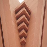 Système de panneaux de façade verticaux en terre cuite pour hôtels - Ignifuge et écologique, garantie 20 ans, prix d'usine