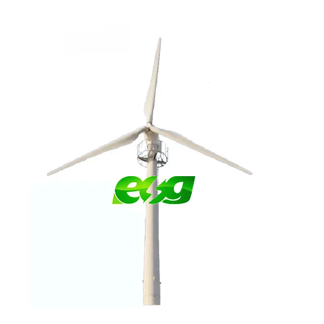 30000w para a turbina do vento do sistema solar híbrido controlado da turbina eólica 30kw
