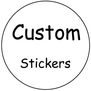 Custom Logo Afdrukken Zelfklevende Product Verpakking Label Decoratief Papier Sticker