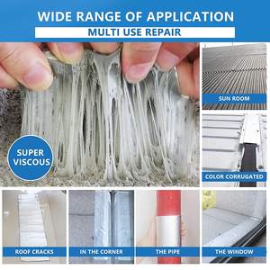 <span class=keywords><strong>Bande</strong></span> de réparation et <span class=keywords><strong>d</strong></span>'<span class=keywords><strong>étanchéité</strong></span> étanche pour vitres/toit/RV/bateau/tente/feuille <span class=keywords><strong>d</strong></span>'aluminium, 5 m, multi-usage, caoutchouc butyle résistant - Product Image 6