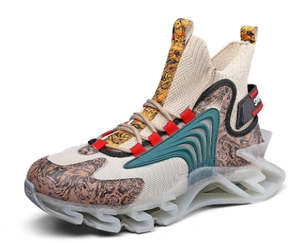 Chaussures de sport décontractées pour hommes, <span class=keywords><strong>nouvelle</strong></span> collection printemps, respirantes, chaussures de course Shark Blade, baskets de course de haute qualité pour hommes - Product Image 2