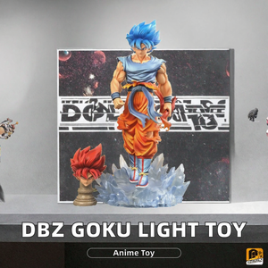 Figura de PVC Ecológica de 33CM de Son Goku Super Saiyan de Dragon Ball Z, Marca LWD - Product Image 3