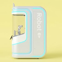 Máquina comercial de helado suave, máquina automática de helado suave de 7 sabores